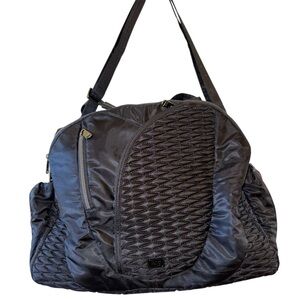 Lug Cartwheel Overnight/Carry-On/Gym/ Travel Bag Black Pre Owned